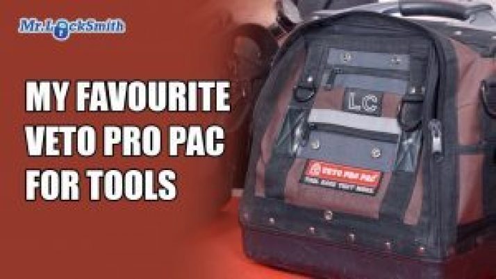 My Favourite Veto Pro Pac for Tools | Mr. Locksmith