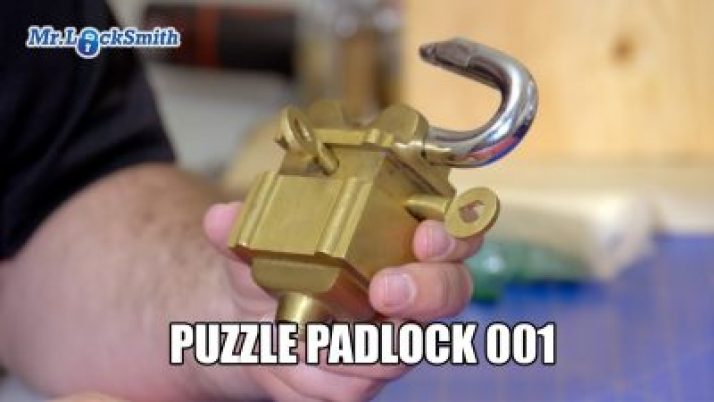 How to Open Puzzle Padlock 001 | Mr. Locksmith